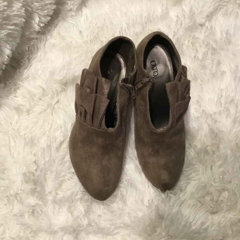 Cato Suede Booties - Picture 3 of 3